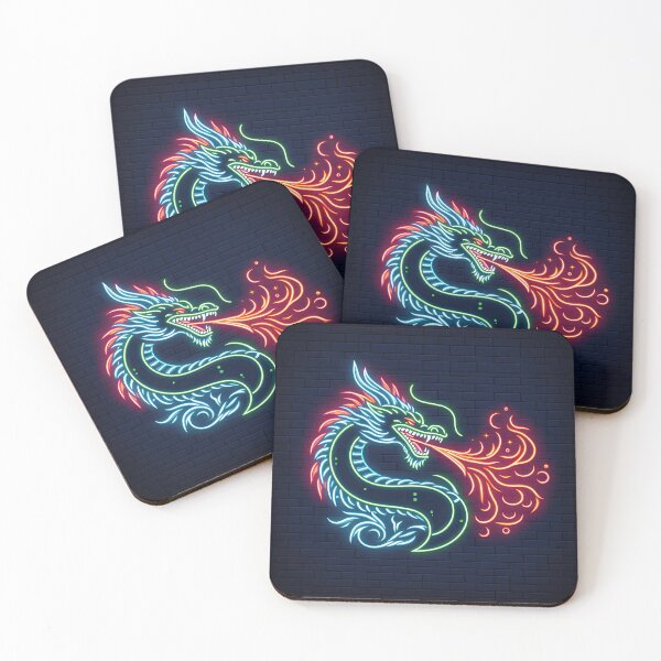 Item preview, Dragon Flaming Pop Art Style designed and sold by artofuniverse.