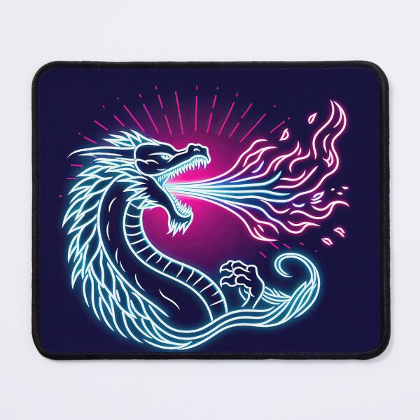 Item preview, Dragon Flaming Pop Art Style designed and sold by artofuniverse.