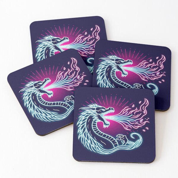 Item preview, Dragon Flaming Pop Art Style designed and sold by artofuniverse.