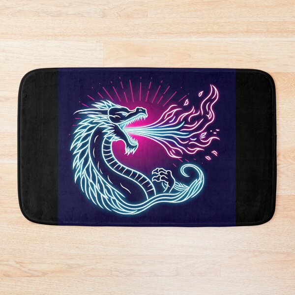 Item preview, Dragon Flaming Pop Art Style designed and sold by artofuniverse.