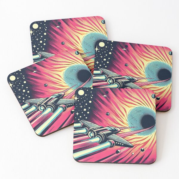 Item preview, Spaceship Pop Art Style designed and sold by artofuniverse.