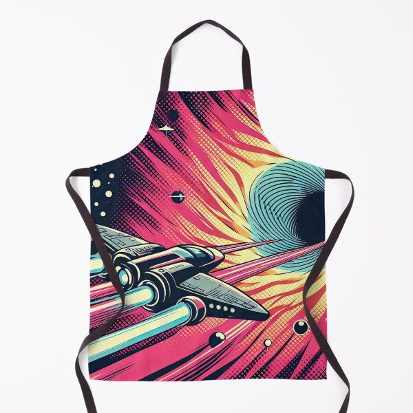 Item preview, Spaceship Pop Art Style designed and sold by artofuniverse.