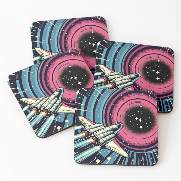 Item preview, Spaceship Pop Art Style designed and sold by artofuniverse.