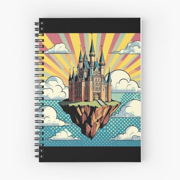 Item preview, Fairy Tale Castle Pop Art Style designed and sold by artofuniverse.