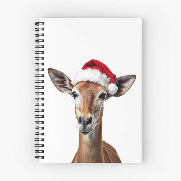 Item preview, Funny Bongo Animal Wearing Christmas Hat designed and sold by LazyOwlStore.