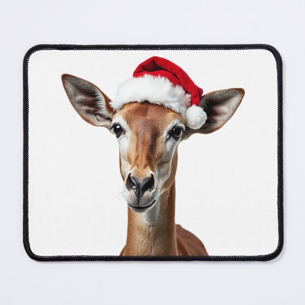 Item preview, Funny Bongo Animal Wearing Christmas Hat designed and sold by LazyOwlStore.