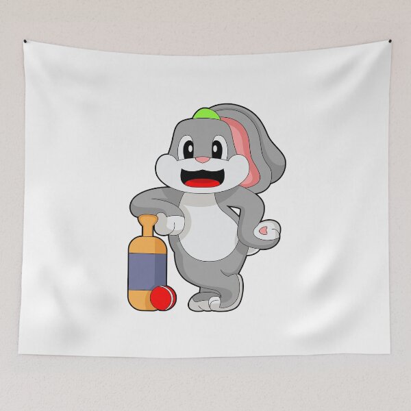 Item preview, Rabbit Cricket Cricket bat designed and sold by Snabdesign84.