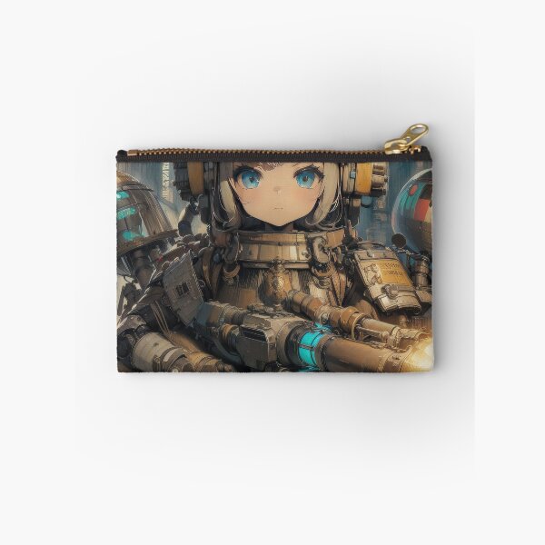 Item preview, Mech scifi girl in a city art designed and sold by TheArtistOf2022.