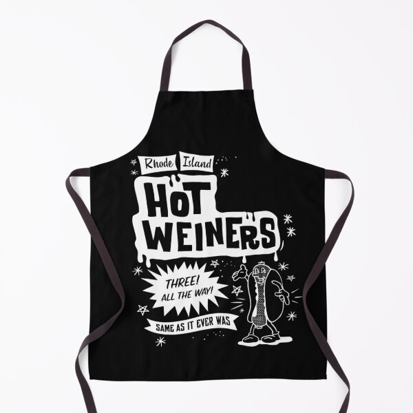 Item preview, Vintage Rhode Island Hot Weiners - white print designed and sold by retropetrol.