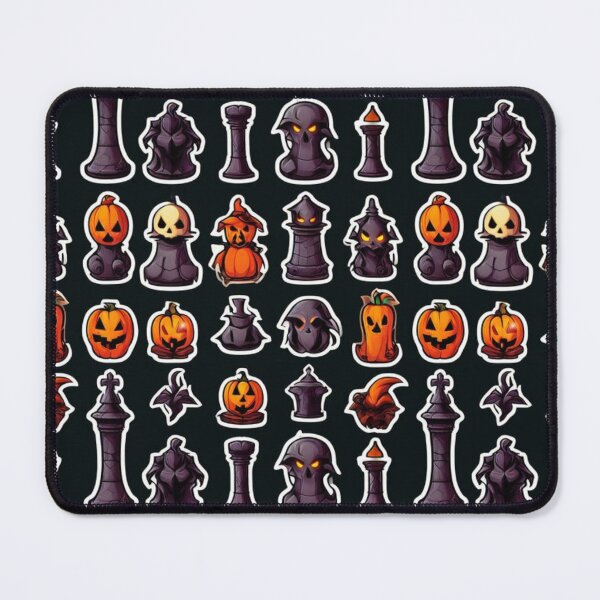 Item preview, Halloween Chess Pattern designed and sold by Planetporridge.