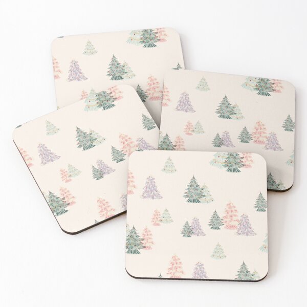 Item preview, Watercolor Christmas Trees designed and sold by Courtney Nicholls.