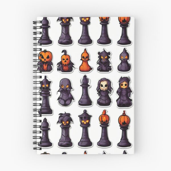 Item preview, Halloween Chess Pattern Artwork designed and sold by Planetporridge.