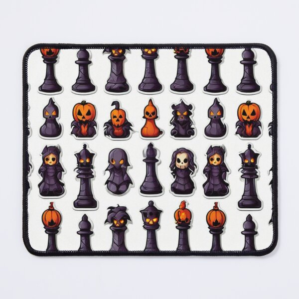Item preview, Halloween Chess Pattern Artwork designed and sold by Planetporridge.