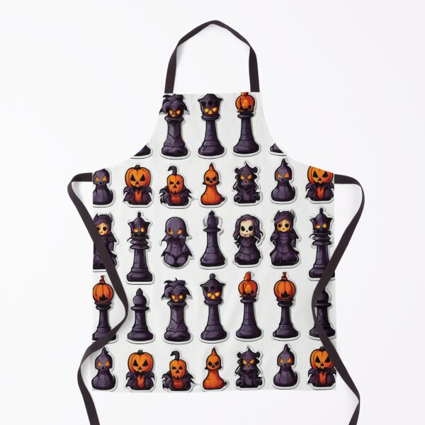 Item preview, Halloween Chess Pattern Artwork designed and sold by Planetporridge.