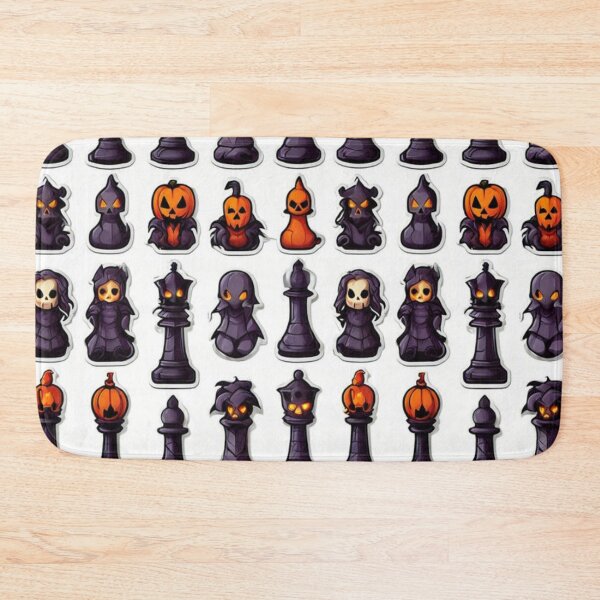 Item preview, Halloween Chess Pattern Artwork designed and sold by Planetporridge.