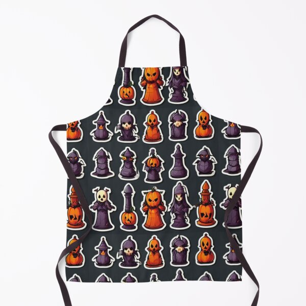 Item preview, Halloween Chess Pattern Art designed and sold by Planetporridge.