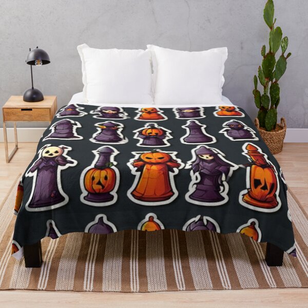Item preview, Halloween Chess Pattern Art designed and sold by Planetporridge.