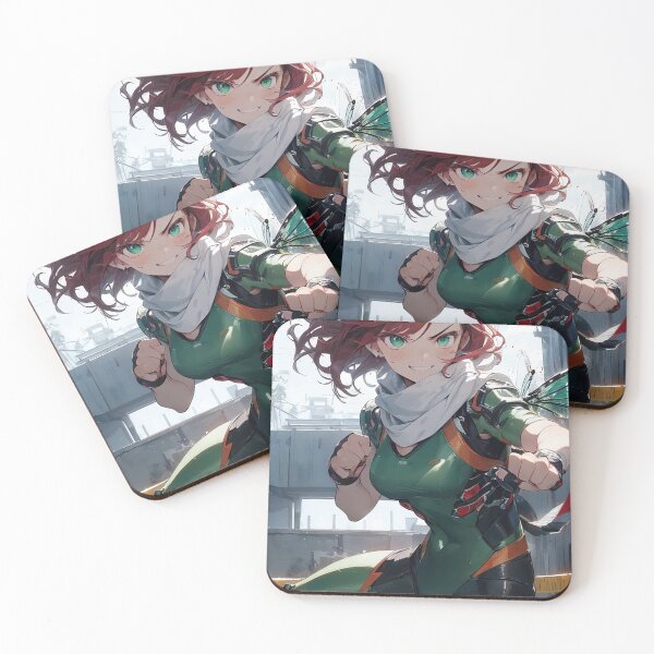 Item preview, Arte de retrato de guerrero samurái masculino de anime designed and sold by TheArtistOf2022.