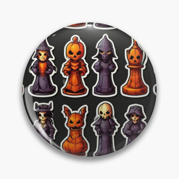 Item preview, Halloween Chess Pattern Design designed and sold by Planetporridge.