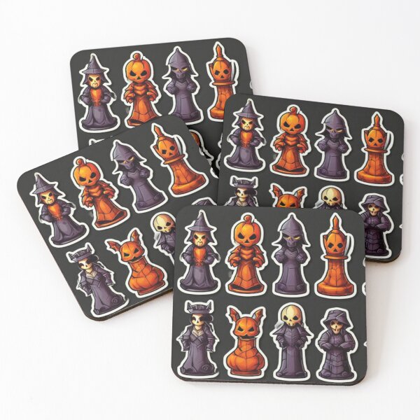 Item preview, Halloween Chess Pattern Design designed and sold by Planetporridge.