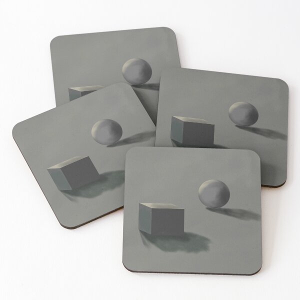 Item preview, Circle and square objects in shadows designed and sold by yazart777.
