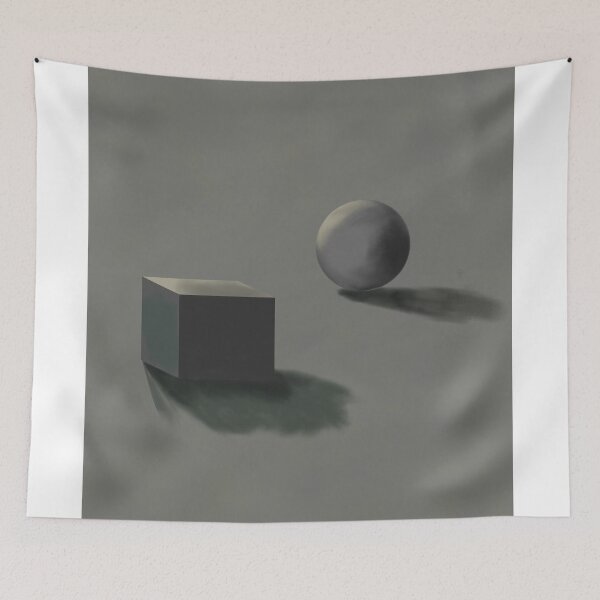 Item preview, Circle and square objects in shadows designed and sold by yazart777.