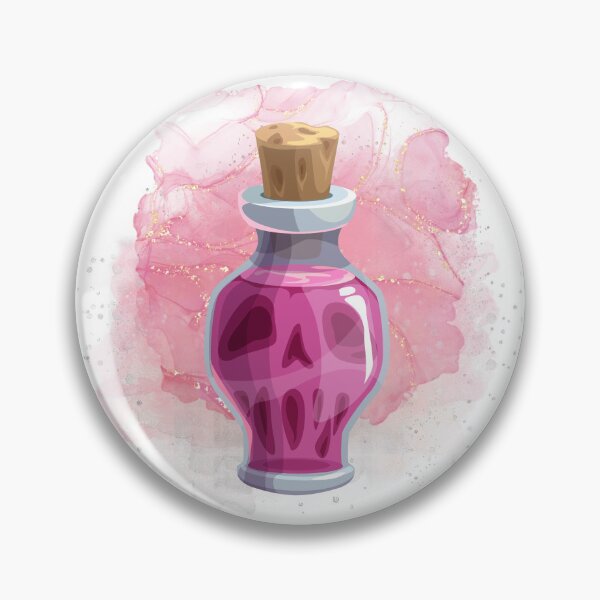 Item preview, Witchy Pink Bubblegum Witch Suspicious Potion  designed and sold by WildWoodlandWitch.