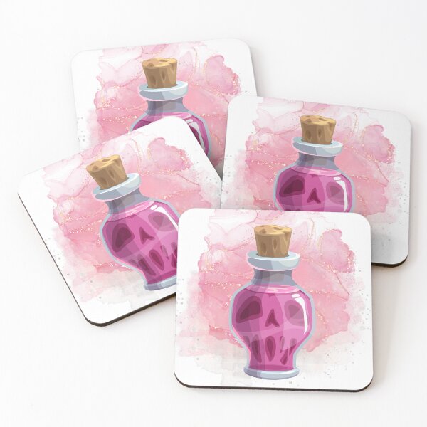 Item preview, Witchy Pink Bubblegum Witch Suspicious Potion  designed and sold by WildWoodlandWitch.