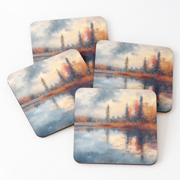 Item preview, Impressionism - Mackenzie Delta designed and sold by KootenayDesigns.