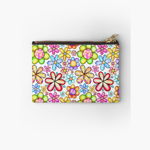 Item preview, Colorful Retro Flower All Over Print Pattern designed and sold by AlienOccupation.