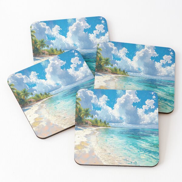 Item preview, Impressionism - Maldives designed and sold by KootenayDesigns.