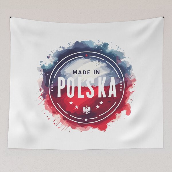 Item preview, Made in Polska Poland Polish red white gift designed and sold by Pineapple-Tree.