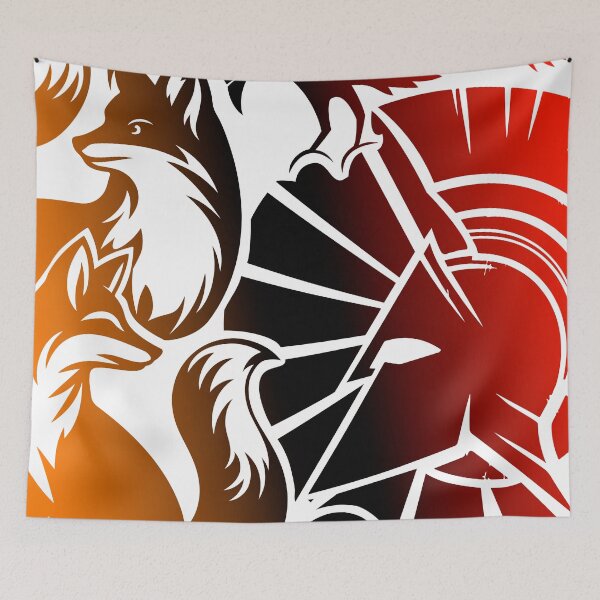 Item preview, Foxes, Ravens and Trojans designed and sold by mpmi0801.