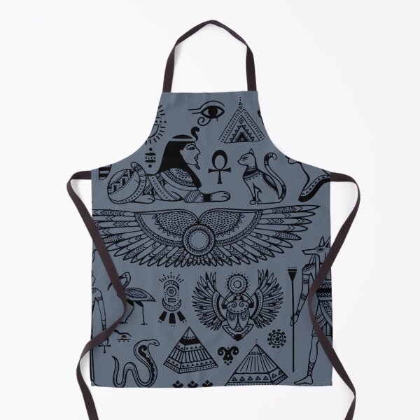 Item preview, Egyptian symbols on blue designed and sold by AnnabellaRh.