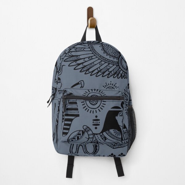 Item preview, Egyptian symbols on blue designed and sold by AnnabellaRh.