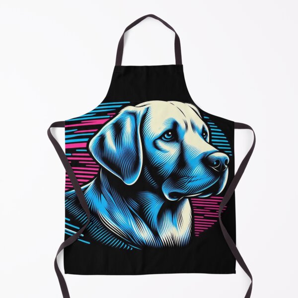 Item preview, Labrador Dog In Pink And Blue designed and sold by ProductsGamma.