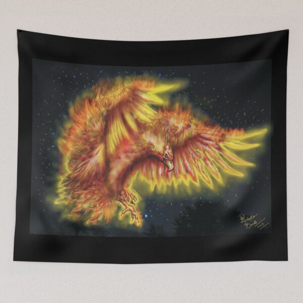 Item preview, The Powerful Phoenix designed and sold by RobBonelliArts.