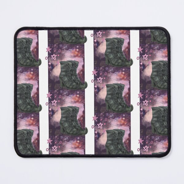 Item preview, Witchy Forest with Witch Boots Pink Bubblegum designed and sold by WildWoodlandWitch.