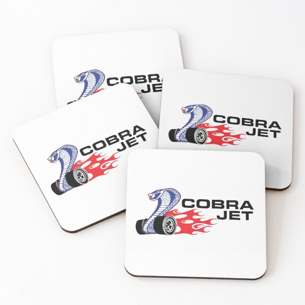 Item preview, Cobra Jet - sixties blue oval musclecar and drag racing emblem. designed and sold by retropetrol.