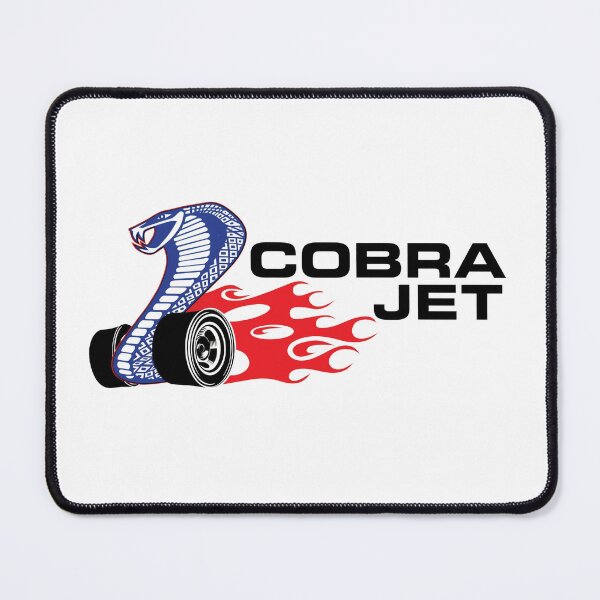 Item preview, Cobra Jet - sixties blue oval musclecar and drag racing emblem. designed and sold by retropetrol.