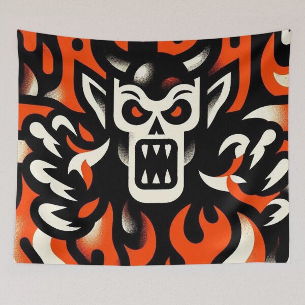 Item preview, Scary Halloween - Ugly Sweater Art - 001 designed and sold by sagaofsilence.