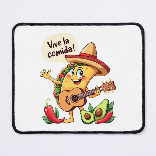 Item preview, Taco Fiesta with Guitar and Hispanic Flair designed and sold by HandicraftArt.