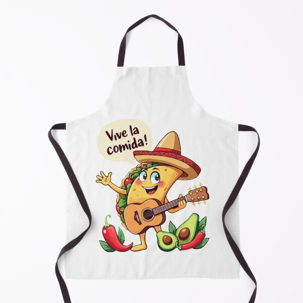 Item preview, Taco Fiesta with Guitar and Hispanic Flair designed and sold by HandicraftArt.