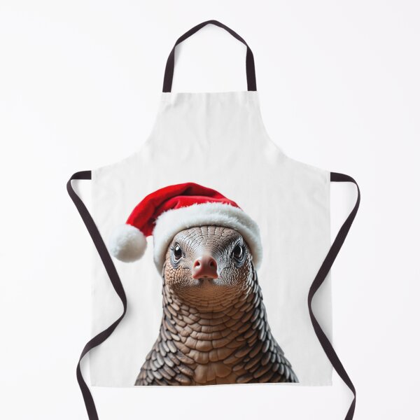 Item preview, Funny Pangolin Wearing Christmas Hat designed and sold by LazyOwlStore.