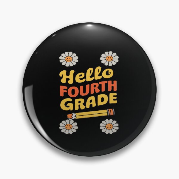 Item preview, Hello Fourth Grade Back To School designed and sold by Almasrigroup.