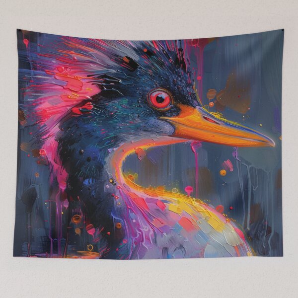 Item preview, Bird Portrait 1  designed and sold by Dawn van Doorn.