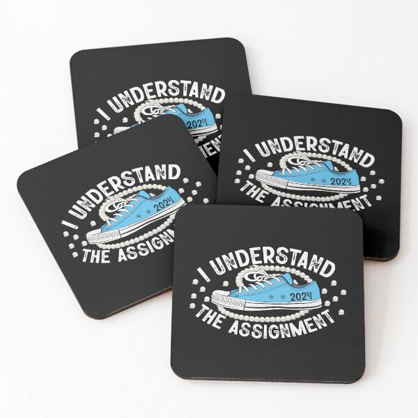 Item preview, I Understand The Assignment, Vote Blue Election 2024 designed and sold by ArtByKatti.
