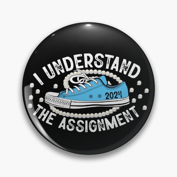 Item preview, I Understand The Assignment, Vote Blue Election 2024 designed and sold by ArtByKatti.