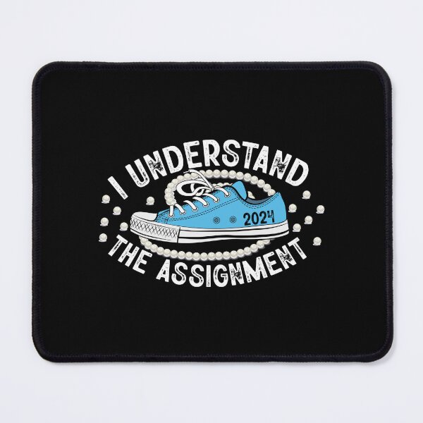 Item preview, I Understand The Assignment, Vote Blue Election 2024 designed and sold by ArtByKatti.