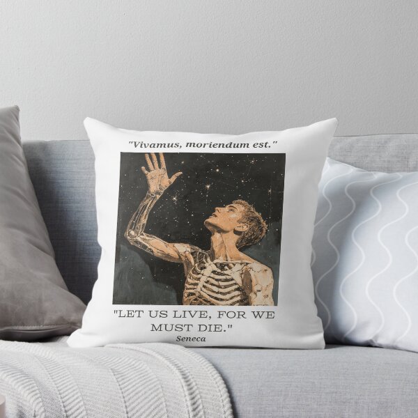 Item preview, Eternal Reflection: Seneca's Stoic Mortality Quote designed and sold by Kotodama.